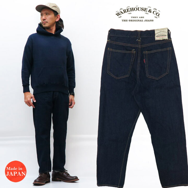 楽天市場】ウェアハウス WAREHOUSE 70501SXX 12oz ルーズ ジーンズ 2nd 