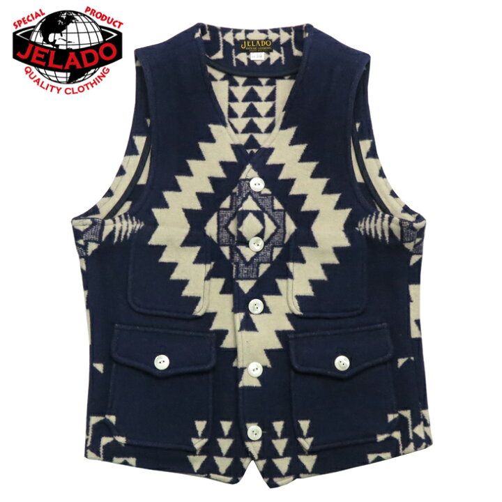 楽天市場】JELADO ジェラード Salem Vest Old Navy ウールブランケット 