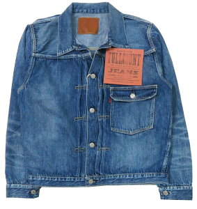 �t���J�E���g FULLCOUNT 2107SSW �t�@�[�X�g���f�� �f�j���W���P�b�g ���[�Y�h�E�H�b�V�� Dartford 1st���f�� 11.5oz Super Smooth �W���o�u�G�R�b�g��