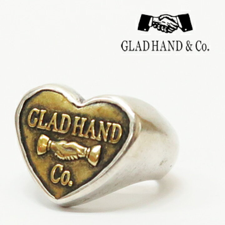 楽天市場】GLAD HAND グラッドハンド ボタンリング HEART SMALL 