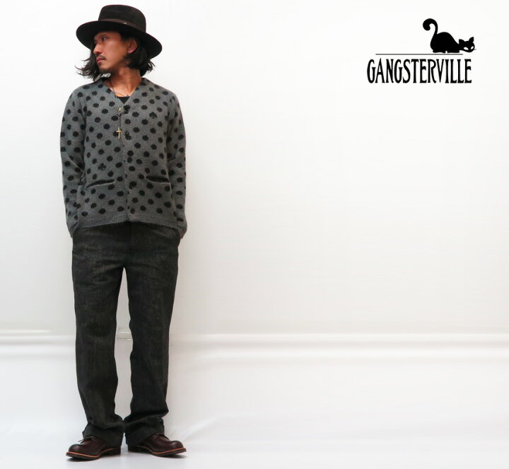 楽天市場】GANGSTERVILLE ギャングスタービル BANKER モヘア 