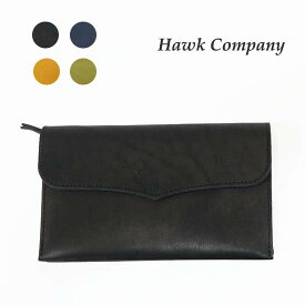 ホークカンパニー HAWK COMPANY レザー ロング ウォレット 財布 CARLOS 革 メンズ レディース 7236