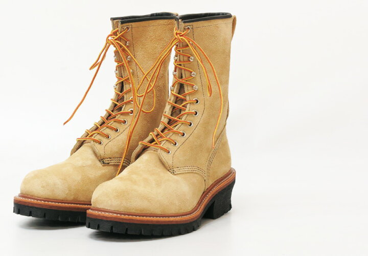 楽天市場】REDWING レッドウィング 9インチ ロガー レザー ブーツ Tan 