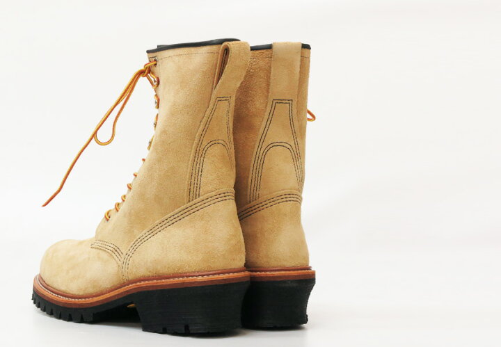 楽天市場】REDWING レッドウィング 9インチ ロガー レザー ブーツ Tan 
