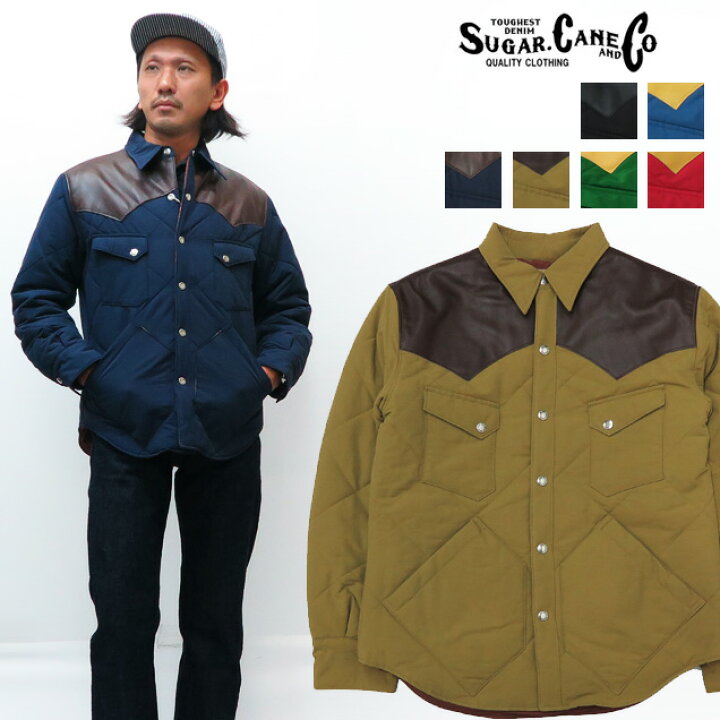 楽天市場】SUGAR CANE シュガーケーン レザーヨーク ウエスタン 