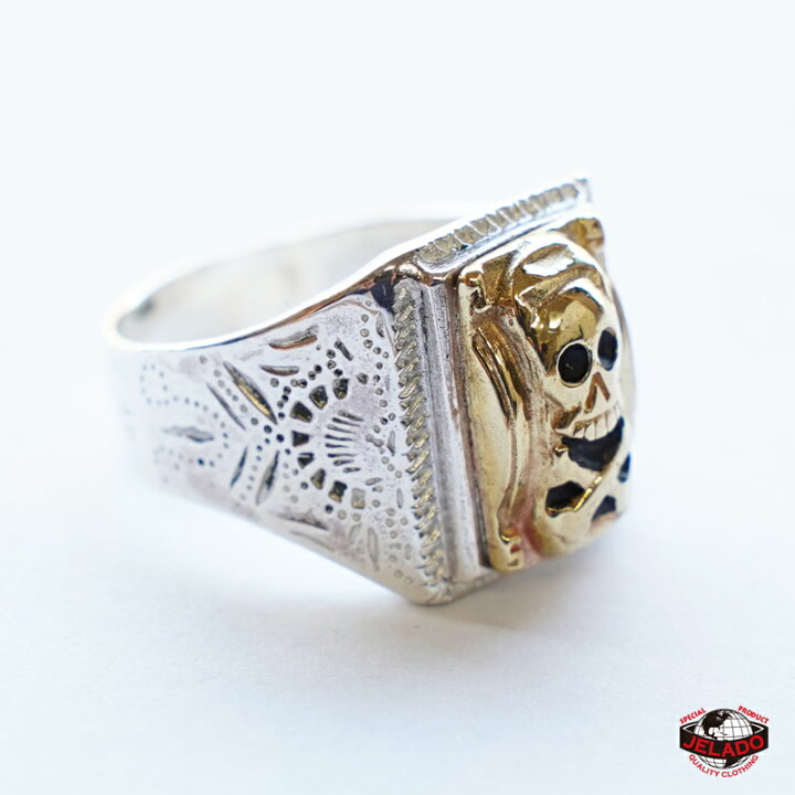 楽天市場】JELADO ジェラード メキシカンリング SMALL SKULL スモール 