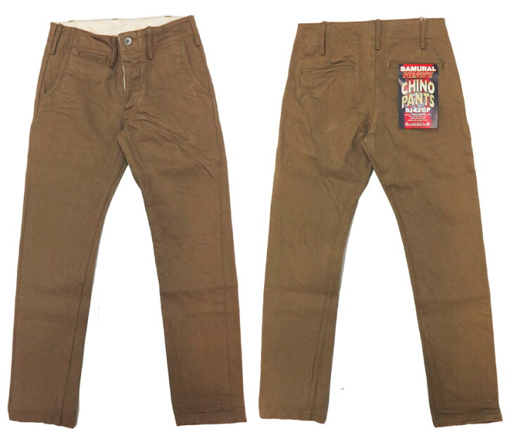 楽天市場】サムライジーンズ SAMURAI JEANS 15oz ヘビー チノ 