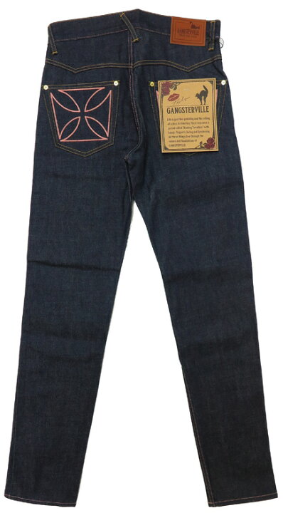 楽天市場】GANGSTERVILLE ギャングスタービル THUG DENIM SLIM 