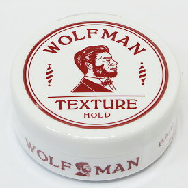 GLAD HAND グラッドハンド WOLFMAN ウルフマン TEXTURE ワックス HOLD テクスチャー ビターオレンジの香り 整髪料 スタイリング剤