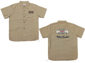 フェローズ Pherrow's 半袖 シャンブレー ワークシャツ ワッペン カスタム 20S-775WSS-C