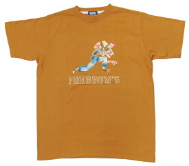 フェローズ PHERROW'S 半袖 Tシャツ フロッキープリント 23S-PT7