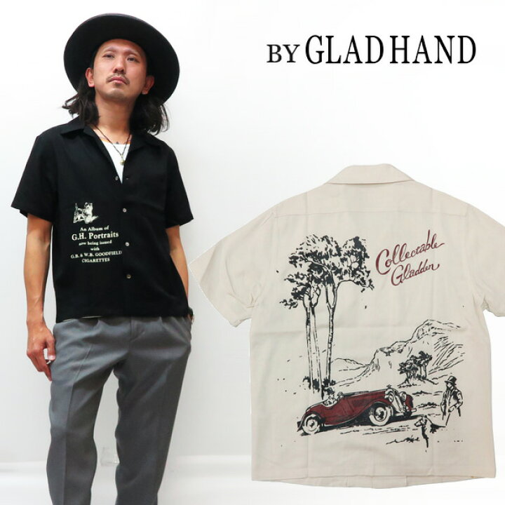 楽天市場】BY GLAD HAND バイ グラッドハンド 半袖 オープンカラー  