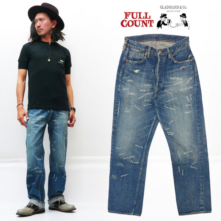 楽天市場】フルカウント × グラッドハンド FULLCOUNT GLAD HAND 0105 