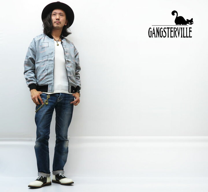 楽天市場】GANGSTERVILLE ギャングスタービル リバーシブルジャケット 
