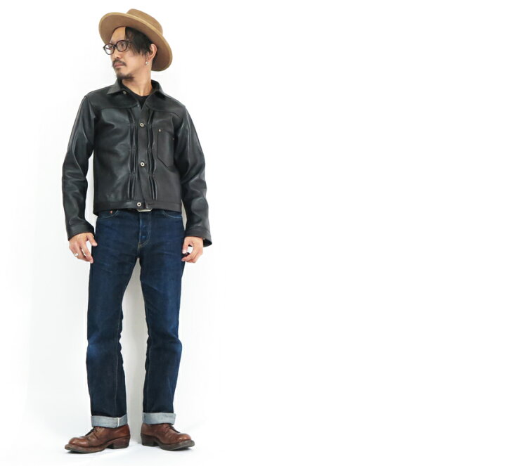 楽天市場】JELADO ジェラード 44 レザージャケット セミアニリン  