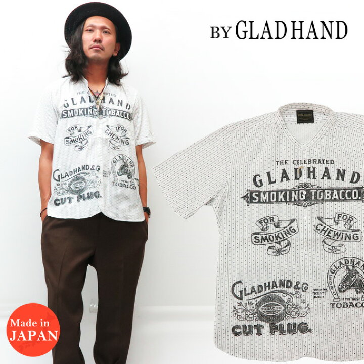 楽天市場】BY GLAD HAND バイ グラッドハンド バンドカラー 半袖  