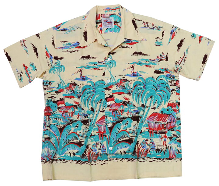 楽天市場】サンサーフ SUN SURF デュークカハナモク 半袖 レーヨン 
