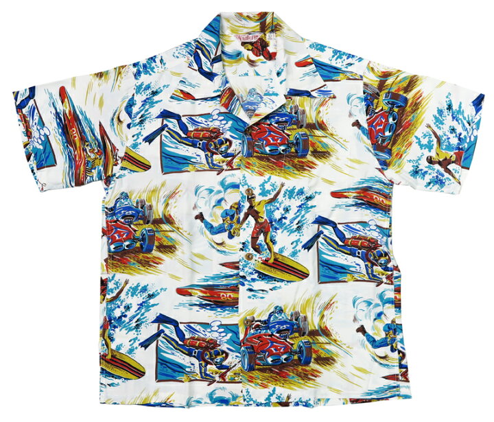 楽天市場】サンサーフ SUN SURF Mister Freedom レーヨン ハワイアン 