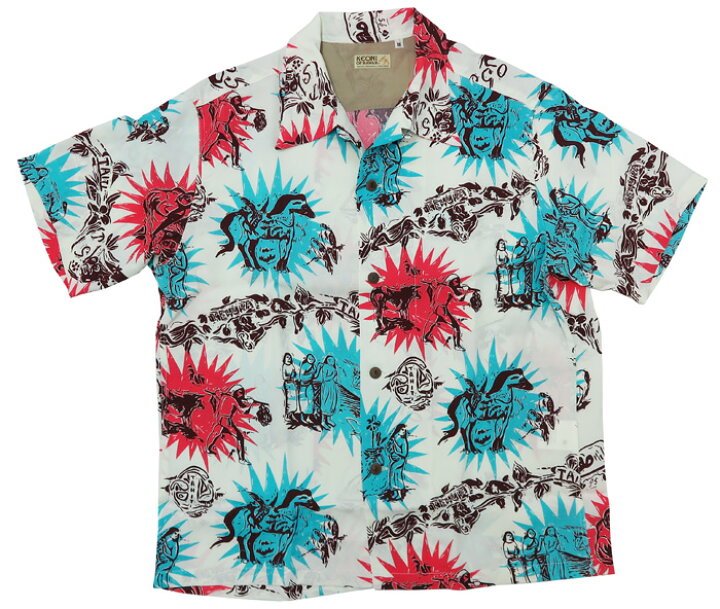 楽天市場】サンサーフ SUN SURF 半袖 レーヨン アロハシャツ 