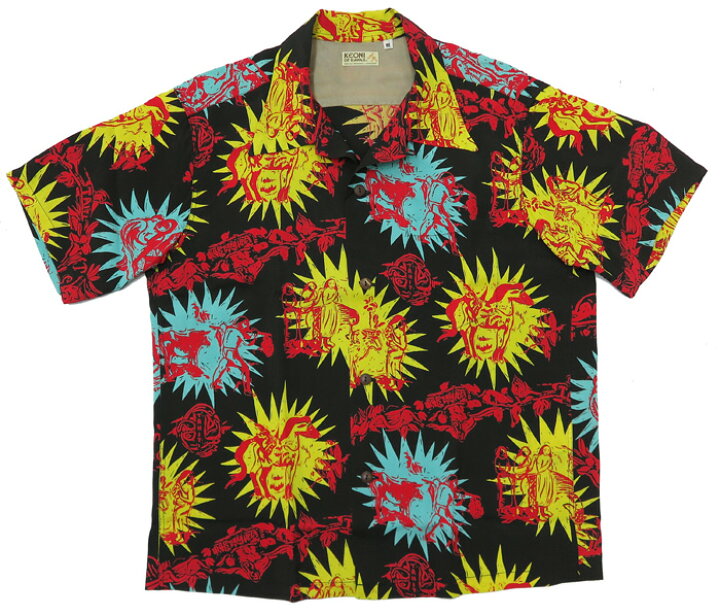 楽天市場】サンサーフ SUN SURF 半袖 レーヨン アロハシャツ  