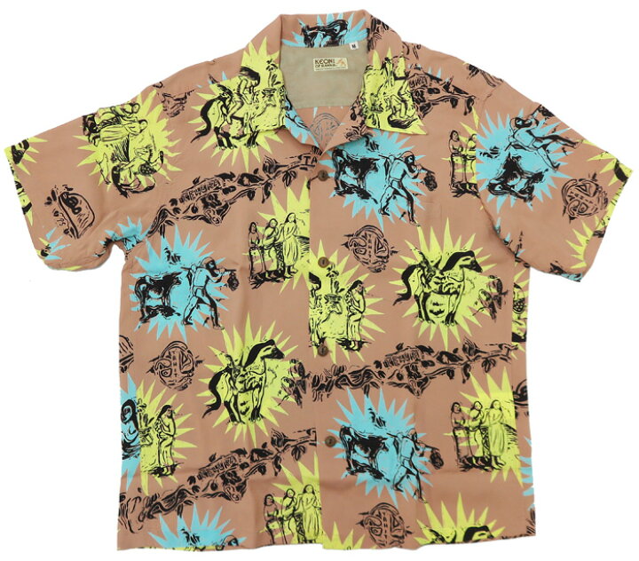 楽天市場】サンサーフ SUN SURF 半袖 レーヨン アロハシャツ  