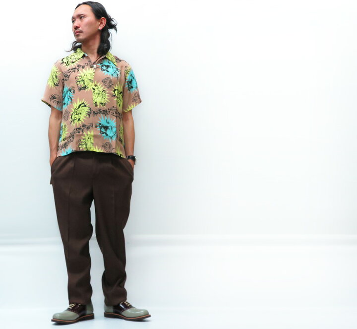 楽天市場】サンサーフ SUN SURF 半袖 レーヨン アロハシャツ 
