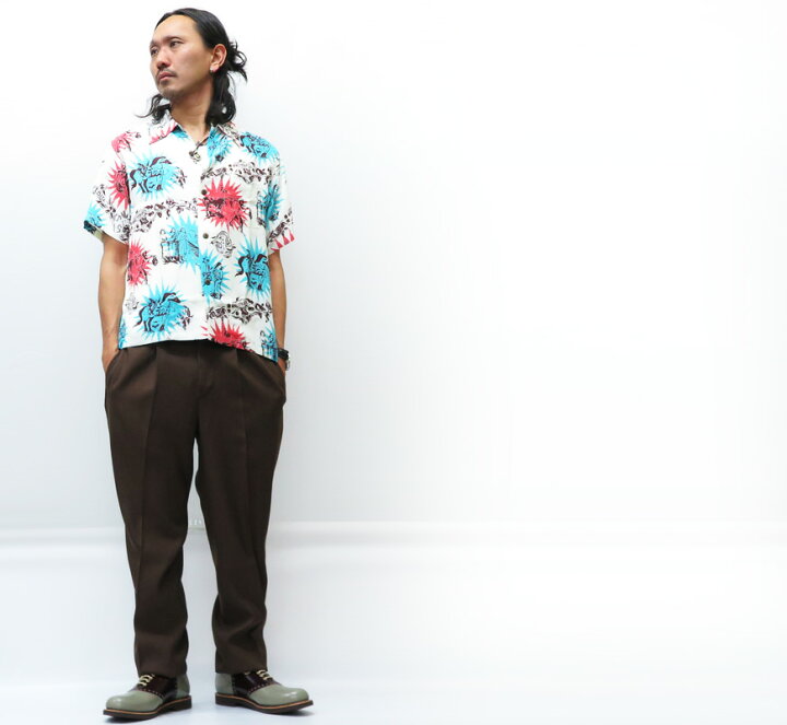 楽天市場】サンサーフ SUN SURF 半袖 レーヨン アロハシャツ 