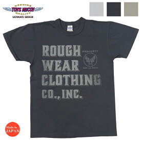 トイズマッコイTOYSMcCOY 半袖 ミリタリー Tシャツ ROUGH WEAR CLOTHING CO. INC TMC2345