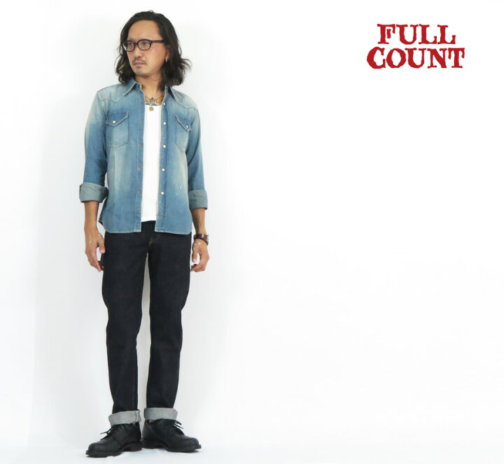 楽天市場】フルカウント FULLCOUNT 1108XX NEW STRAIGHT ジーンズ 
