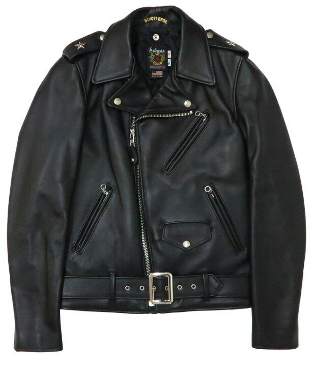 楽天市場】ショット Schott 613UST ONE STAR ダブルライダースレザー  