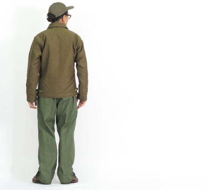 バズりくそンズ Buzz Rickson´s A-2 デッきジャけッと ジャングるくろす BR15155 br15155od-5.jpg