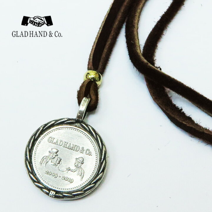 楽天市場】GLAD HAND グラッドハンド 10周年記念 メダル チャーム  