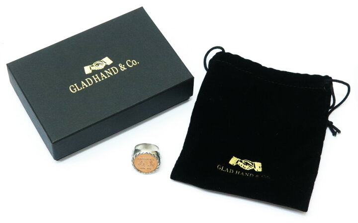 楽天市場】GLAD HAND グラッドハンド 10周年記念 メダル リング 