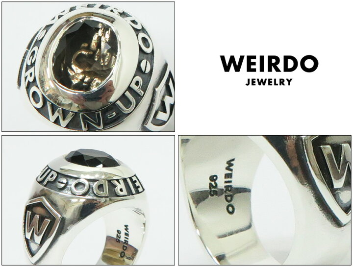 楽天市場】WEIRDO JEWERLY ウィアード ジュエリー GROWN-UP シルバー 