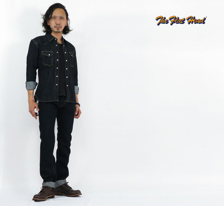 楽天市場】フラットヘッド THE FLAT HEAD 14.5oz デニム タイト 