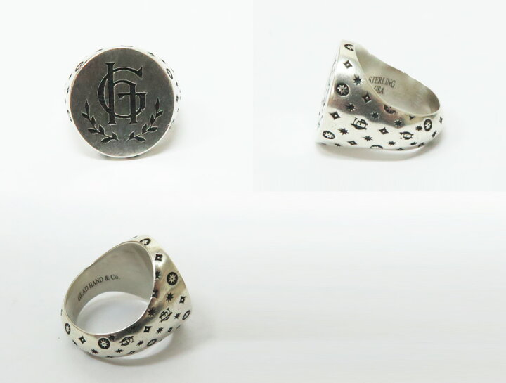 楽天市場】GLAD HAND JEWERLY グラッドハンド リング ファミリー 