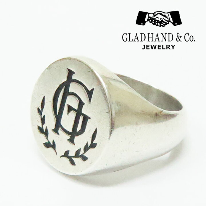 楽天市場】GLAD HAND JEWERLY グラッドハンド リング プレーン 