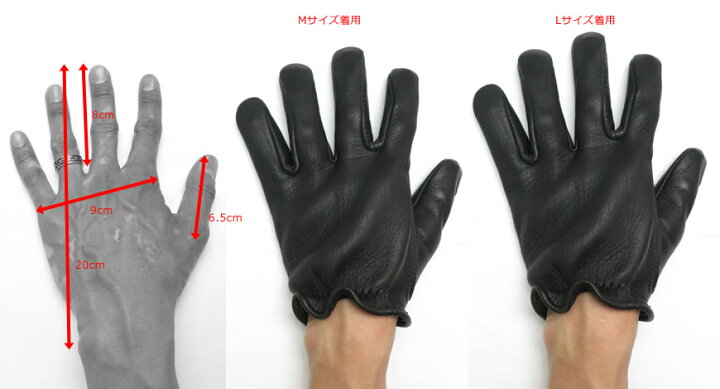 楽天市場 ラングリッツレザーズ Langlitz Leathers ショート レザーグローブ G O Y P刺繍 ディアスキン 鹿革 サマーモデル 夏用 チャーチル Churchill Glove アースマーケット
