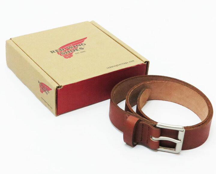 楽天市場】REDWING レッドウィング 牛革 レザーベルト 38mm幅 オロ 