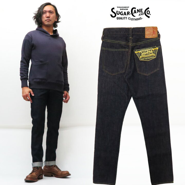 楽天市場】SUGAR CANE シュガーケーン 14.5oz デニム スリムテーパード 