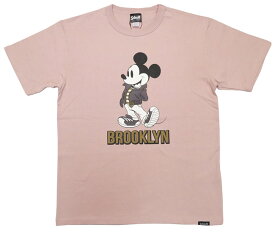 ショット Schott × Disney コラボ 半袖 Tシャツ BROOKLYN ミッキーマウス ディズニー 3113096