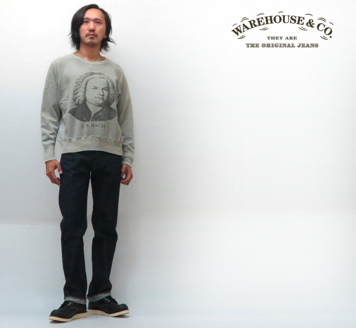 楽天市場】ウェアハウス WAREHOUSE クルーネック スウェット 461 FADED 