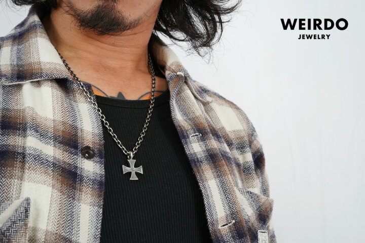 楽天市場】WEIRDO JEWERLY ウィアード ジュエリー CROSS シルバー925 