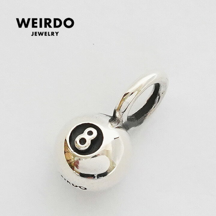 楽天市場】WEIRDO JEWERLY ウィアード ジュエリー 8 BALL シルバー925 