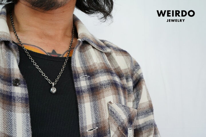 楽天市場】WEIRDO JEWERLY ウィアード ジュエリー 8 BALL シルバー925 