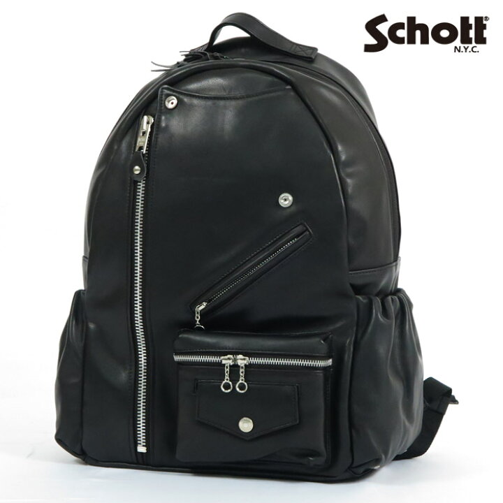 楽天市場】ショット Schott レザー ライダース デイバッグ ONE STAR 