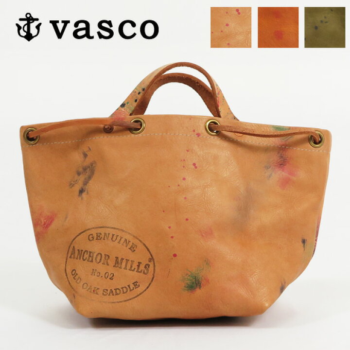 楽天市場】バスコ VASCO 3ウェイ レザー 巾着 ミニトート バッグ 