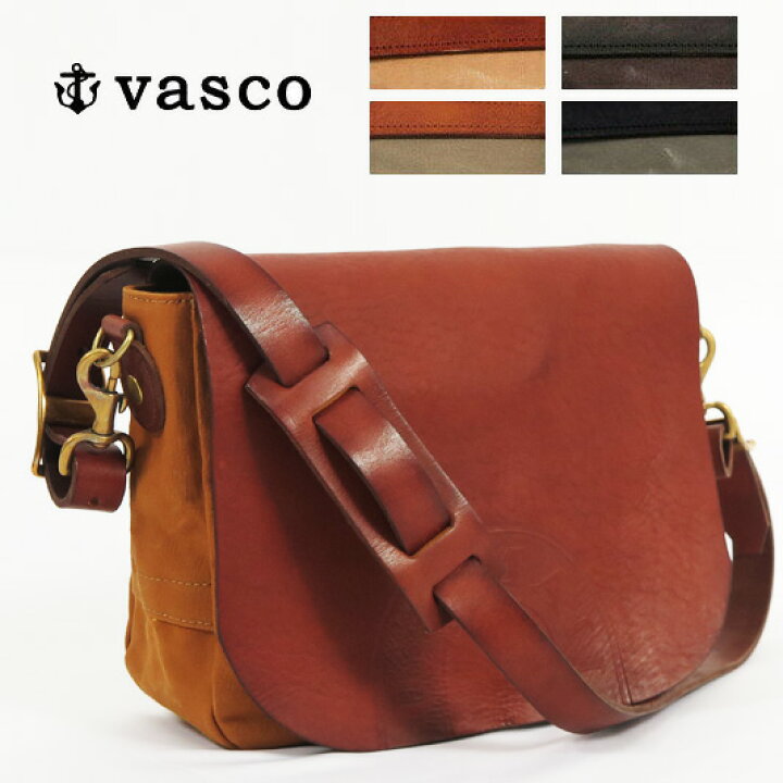 楽天市場】バスコ VASCO キャンバス レザー メイルバッグ SMALL  