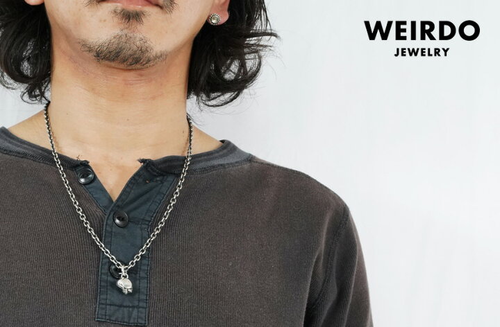 楽天市場】WEIRDO JEWERLY ウィアード ジュエリー SOUVENIR SKULL 