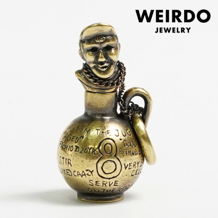 楽天市場】WEIRDO JEWERLY ウィアード ジュエリー JAIL BOTTLE ブラス 
